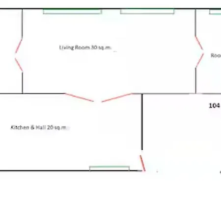 Downtown Rising Sun 104 Sq.m Διαμέρισμα Βουδαπέστη